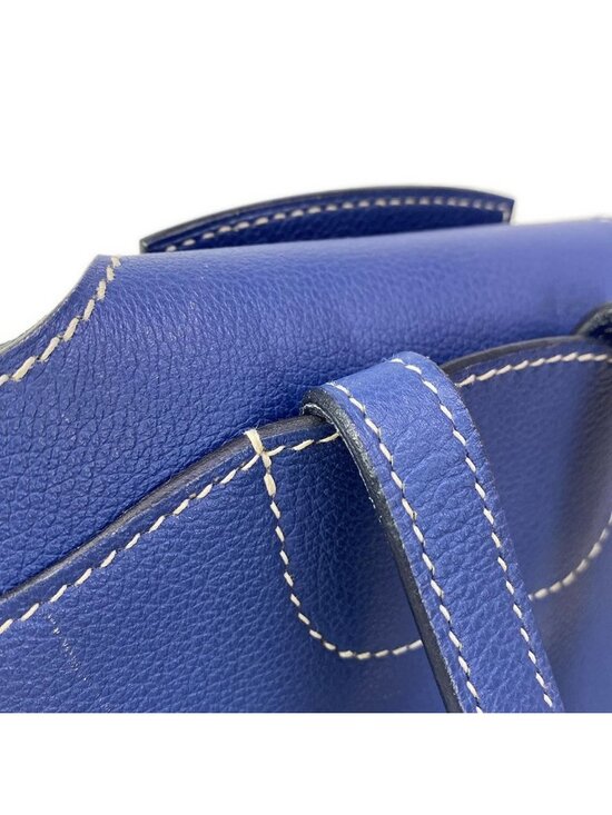 Hermes Backpack a Dos Blue Brighton Silver main image 4